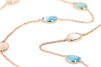 Collar Madì Mujer Laguna Goccia in Plata Quarzo idrotermale 38943-MADÌ - 38943-MADÌ